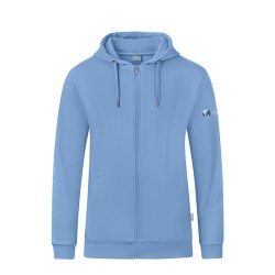 Kapuzenjacke Organic eisblau