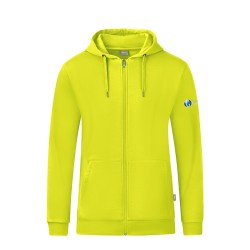 Kapuzenjacke Organic lime