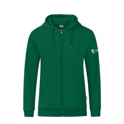 Kapuzenjacke Organic grün