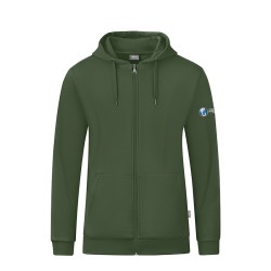 Kapuzenjacke Organic oliv